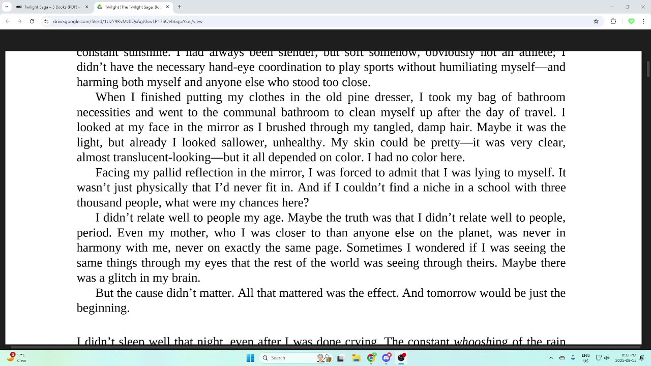 ASMR - Twilight - Book 1 - chapter 1