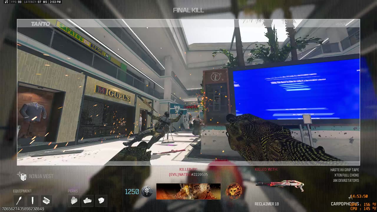 Last kill.