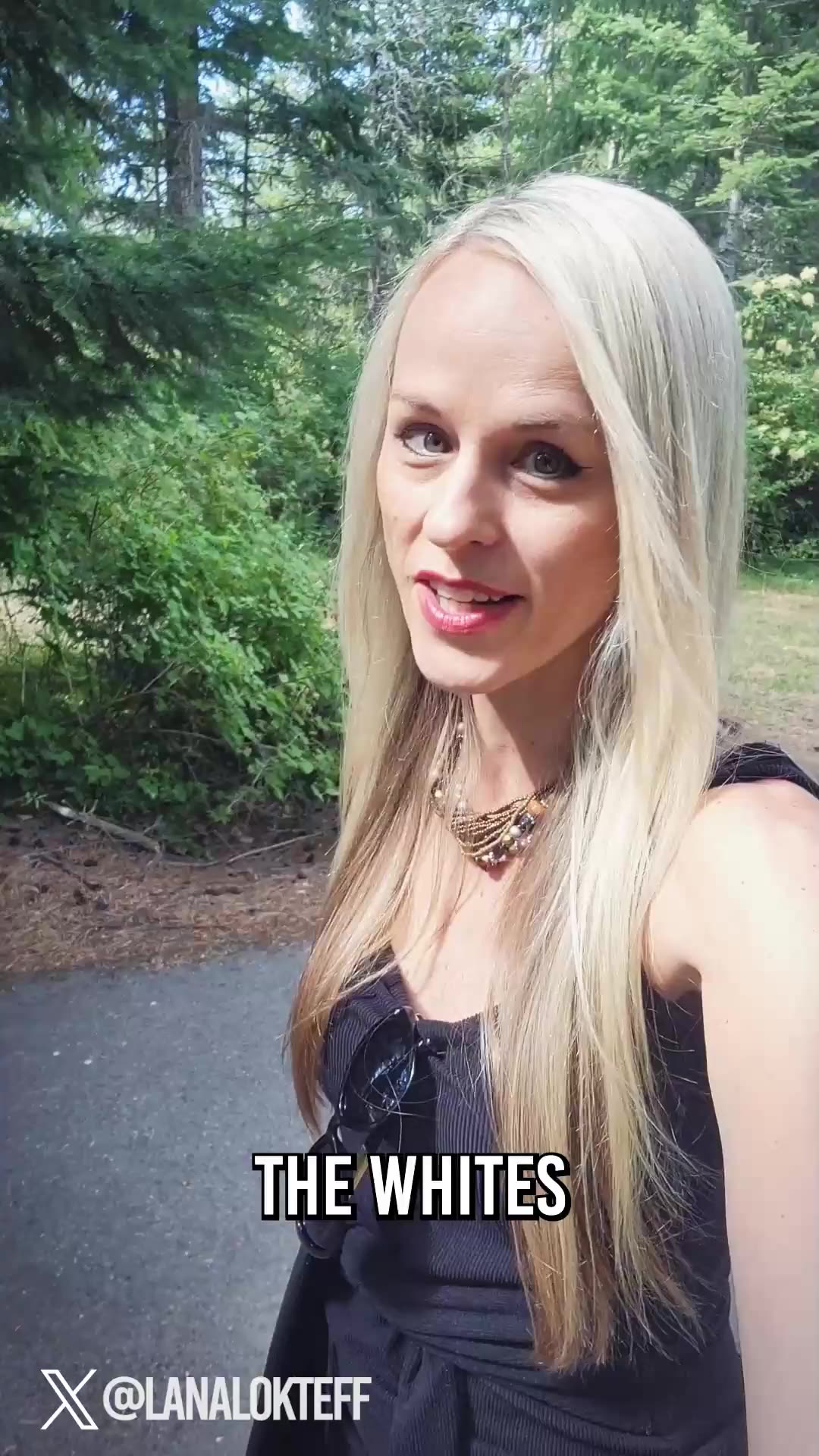 Lana Lokteff of the antiwhite racists