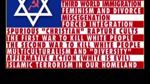 Outstanding video edit of Dr William Luther Pierce’s famous speech on how and why WW2 started