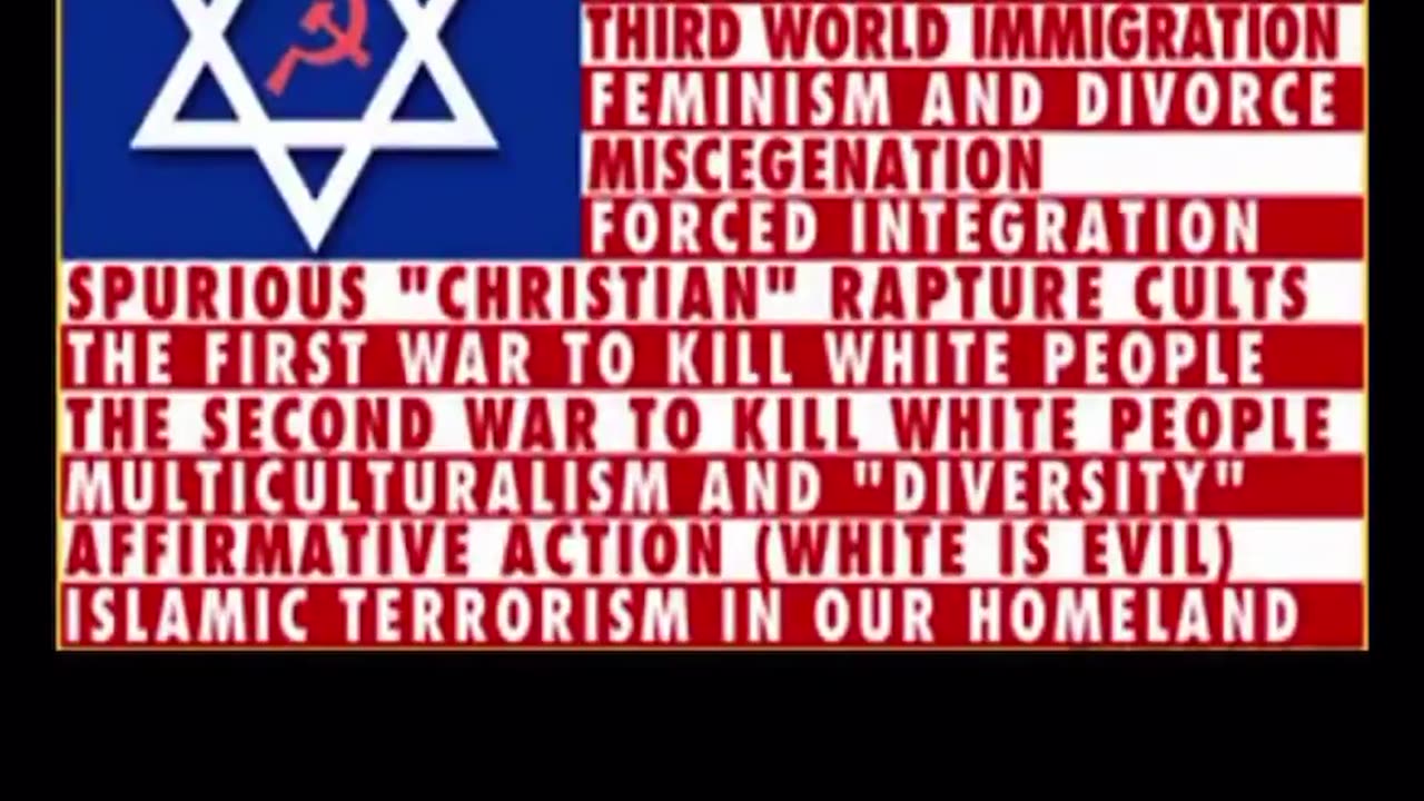 Outstanding video edit of Dr William Luther Pierce’s famous speech on how and why WW2 started