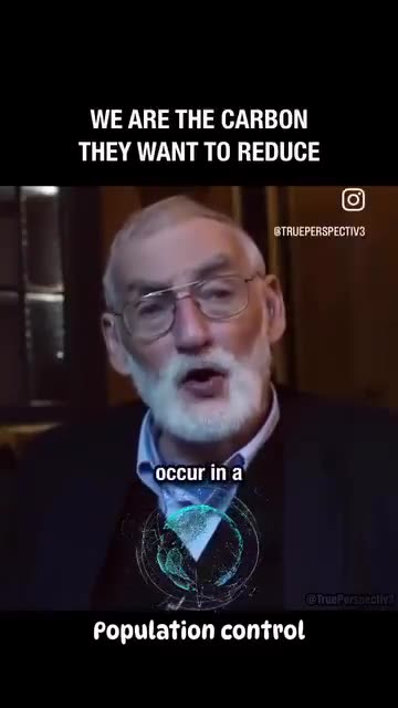 We are the CARBON they want to REDUCE
