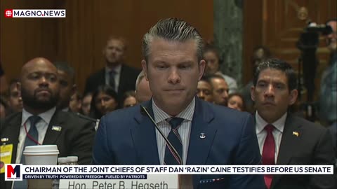 🇺🇸 DOD Secretary Pete Hegseth & General Dan 'Razin' Caine testify before US Senate [LIVE]