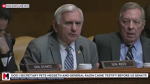 🇺🇸 DOD Secretary Pete Hegseth & General Dan 'Razin' Caine testify before US Senate [LIVE]