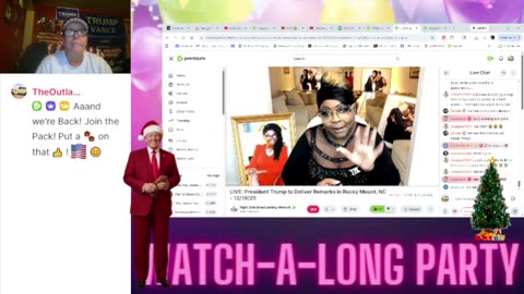 OutLawDogs LIVE! Watch-A-Long-Trump Rally, Rocky Mount NC