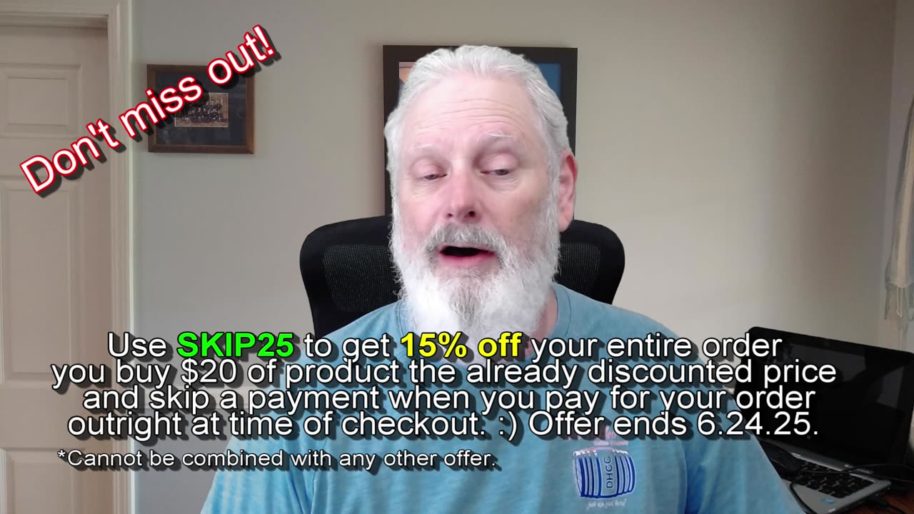 Vlog 0024 - Skip a payment and 15% 06.17.25