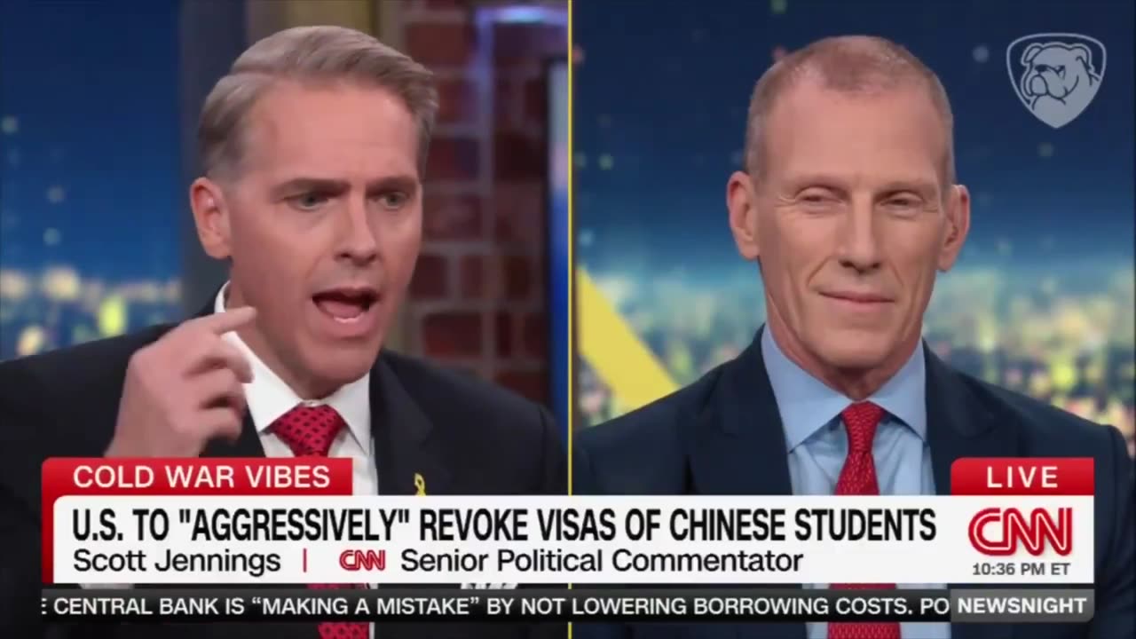 Jennings SCHOOLS CNN panel on why Rubio halting Chinese student visas is a MUST