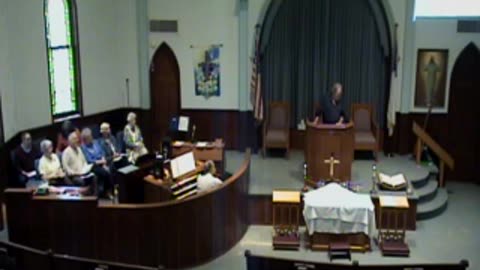 First Baptist Church, Loudonville, Ohio morning service. May 4, 2025