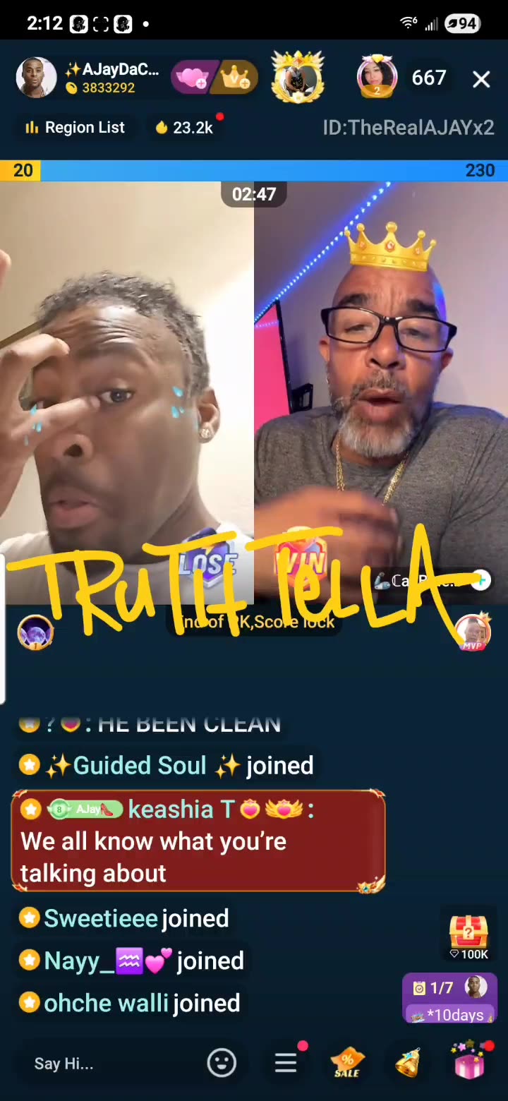 A TOOTHLESS AJAY GIVES UPDATE THE DOCTORS DONE REMOVED THE LAST LITTLE BIT OF TEETH HE HAD UP TOP