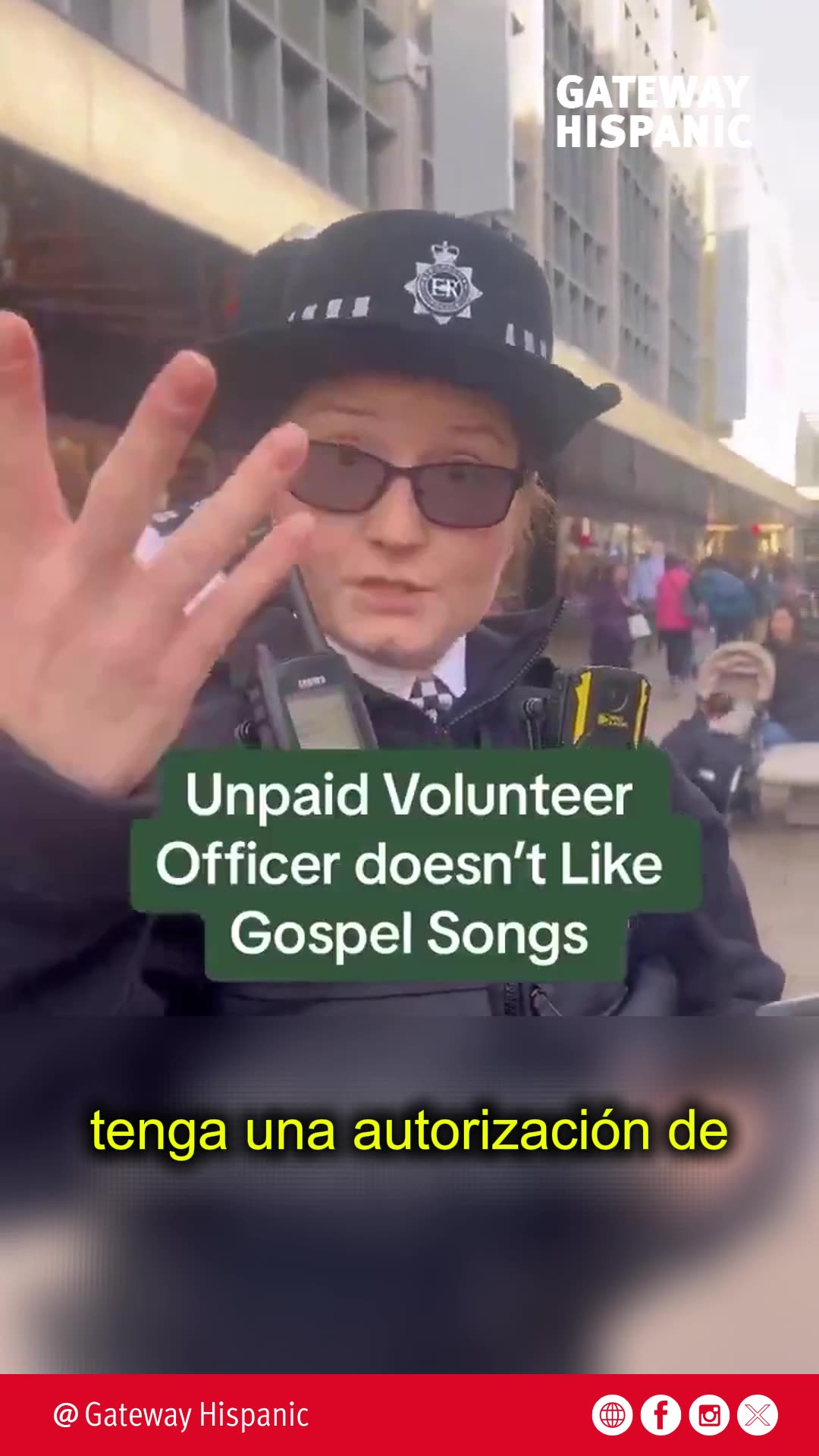 In the UK, you can be sent to jail for singing Christian hymns in the street