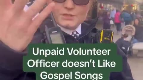 In the UK, you can be sent to jail for singing Christian hymns in the street
