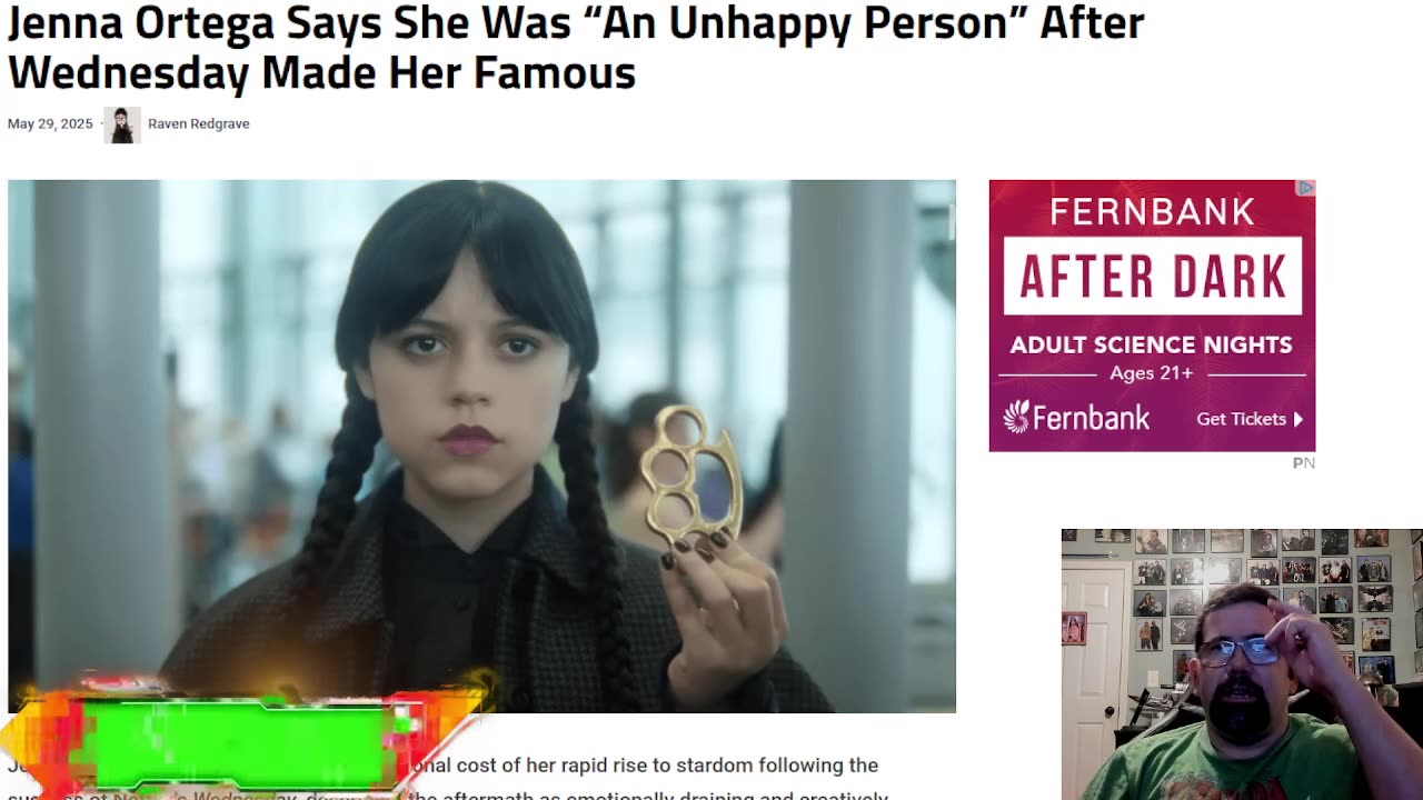 Jenna Ortega Discussing Her Career After Wednesday Season 1 Success