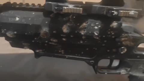 TSVL-8 Lobaev Arms shrapnel damage