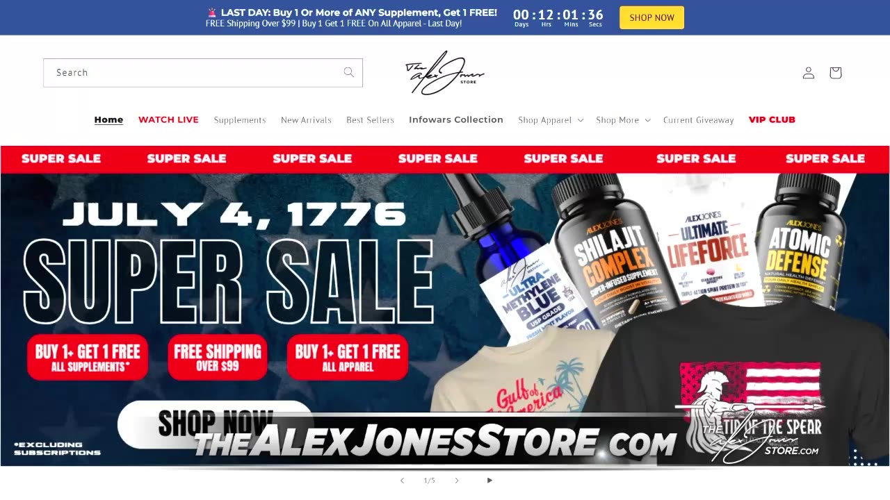 The Alex Jones Show Full Show 7/7/25