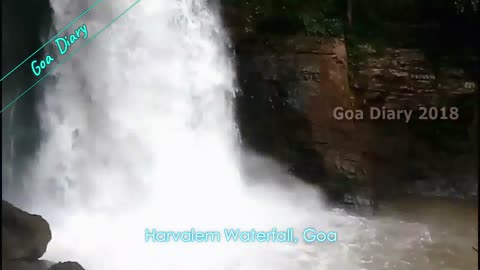 Harvalem Waterfall and Caves in Goa