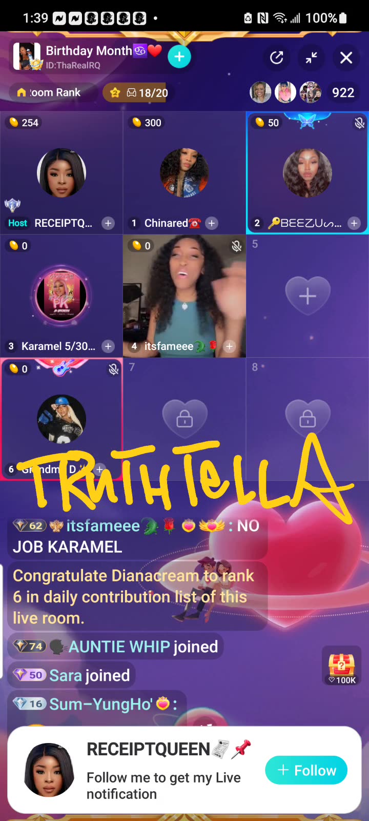 RECEIPTQUEEN PANEL GOES CRAZY WITH KARAMEL, FAME, ASHLEY CHINARED, GRANDMA D & MORE