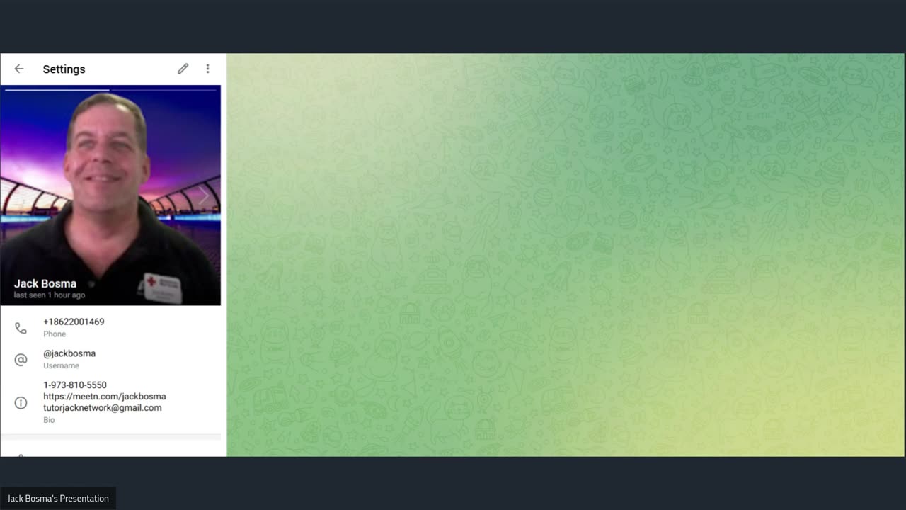 Telegram: Jack Bosma