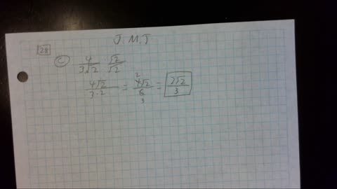 Saxon Algebra 2 Lesson 28 (c)