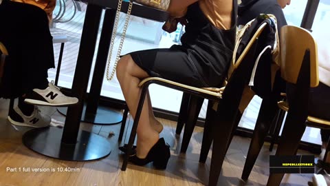 Chinese MILF enjoys her shoeplay...Part 1 ( Full version is 10.40min )