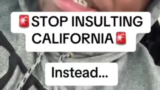 Stop insulting California Instead Pray for Them