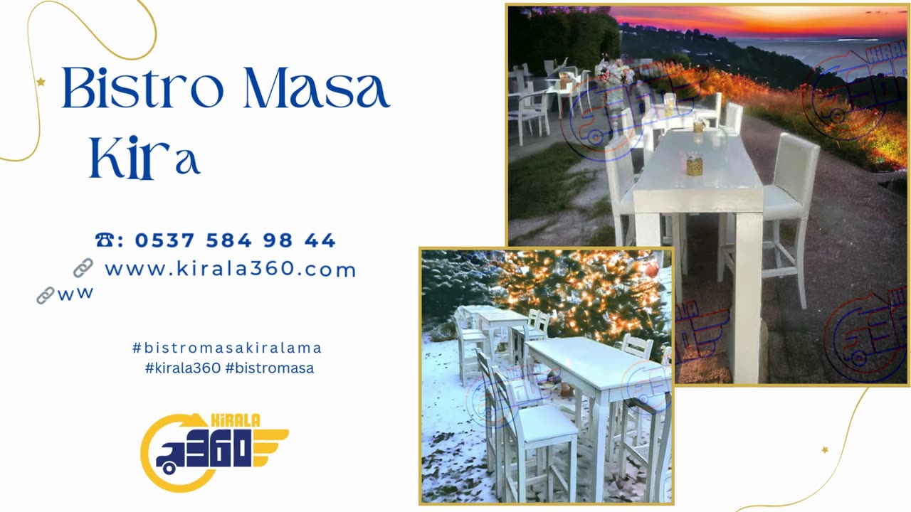 Bistro Masa Kiralama 2025