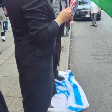 Protesta en Nueva York en apoyo de Gaza y toda Palestina.