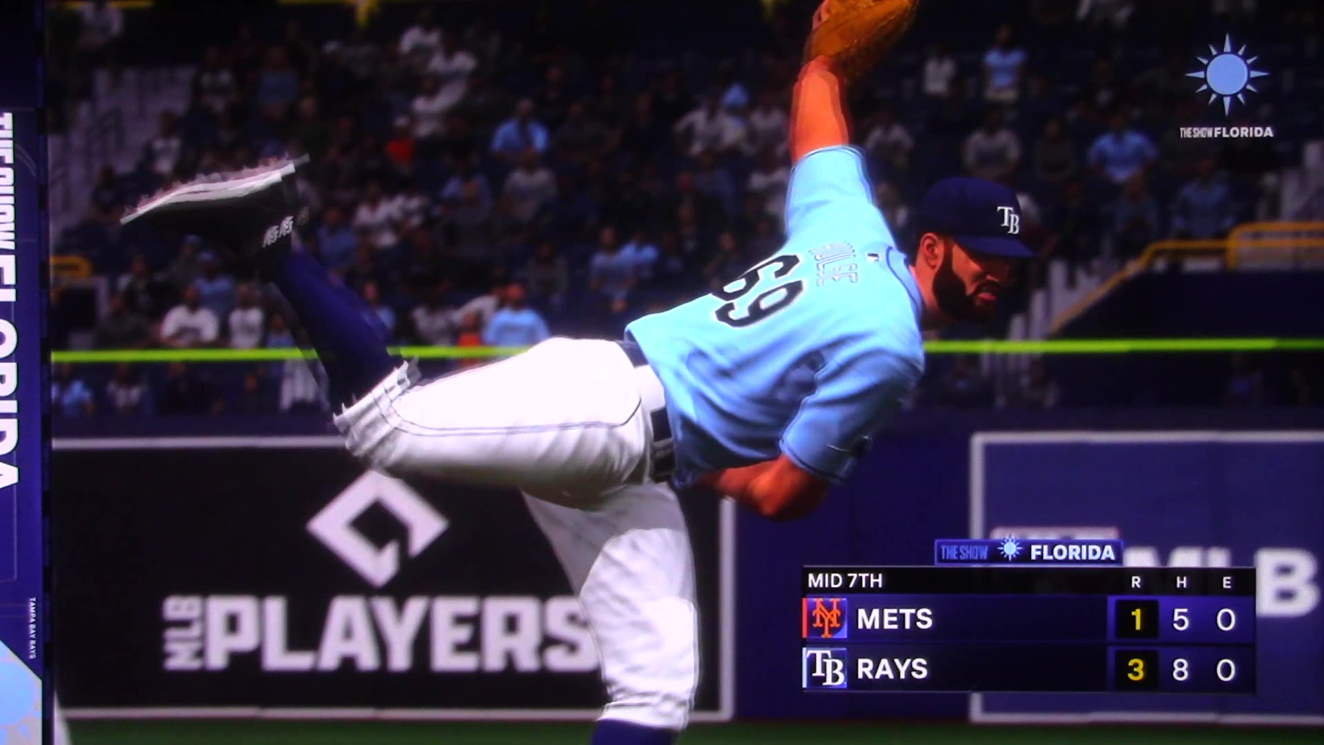 MLB The Show: Tampa Bay Rays vs New York Mets (S14 G35)
