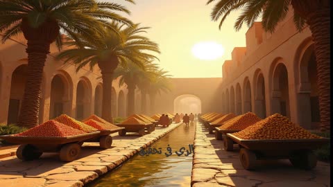 سرّ ازدهار بابل: نظام الريّ #بابل #زراعة #ري