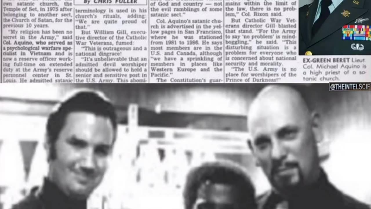 SATANIC PSYOPS / PEDOS IN THE MILITARY