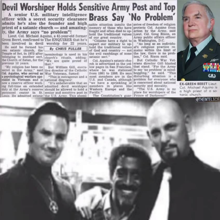 SATANIC PSYOPS / PEDOS IN THE MILITARY
