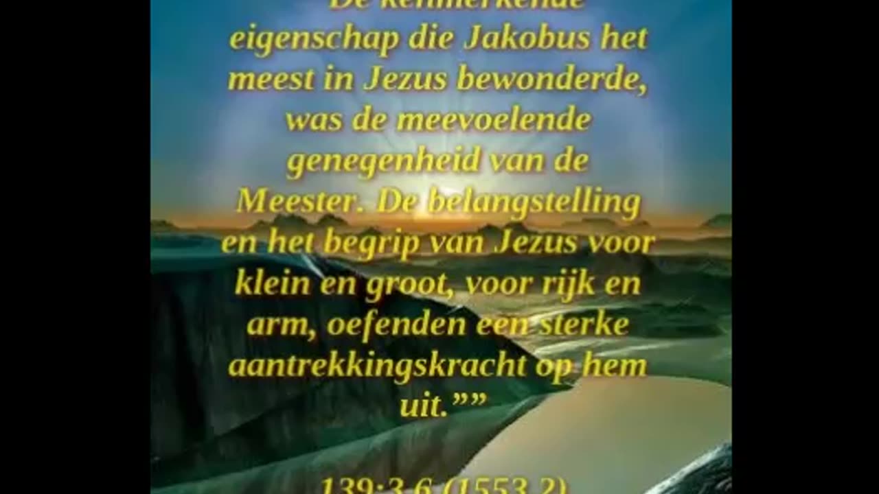 Wat James zo mooi vond aan Jezus