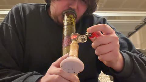 Day 91 pt3 Next bowl is gonna have more wax lol