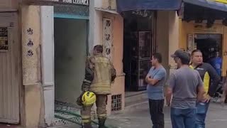 Incendio zapatería de Bucaramanga