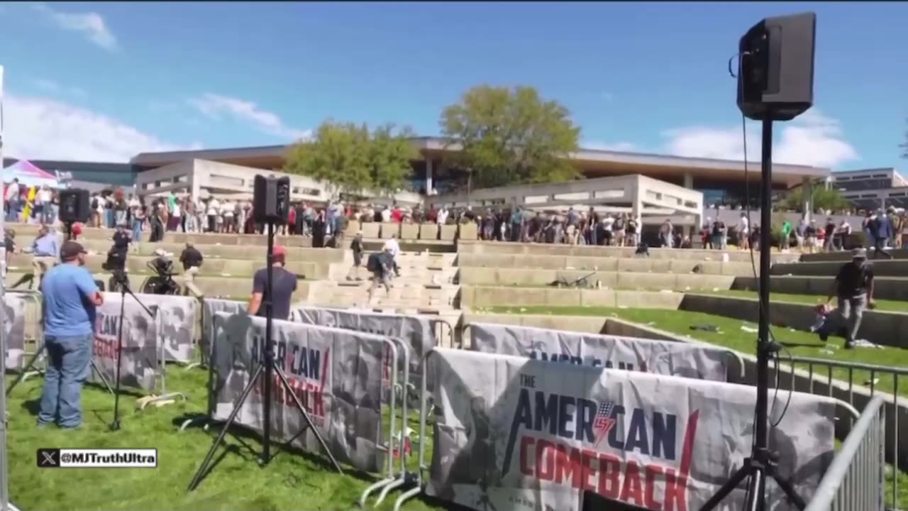 5 Minutes after Charlie was Shot, a Man is Spotted removing the overhead Video Camera