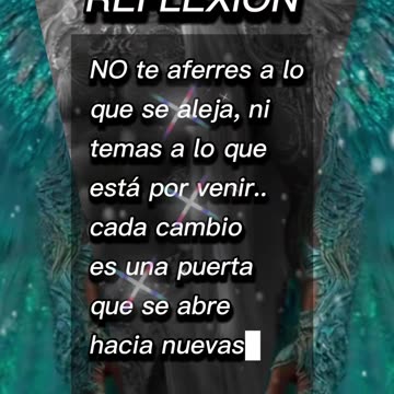 REFLEXIÓN ✨️ ✨️ ✨️ ✨️ ✨️