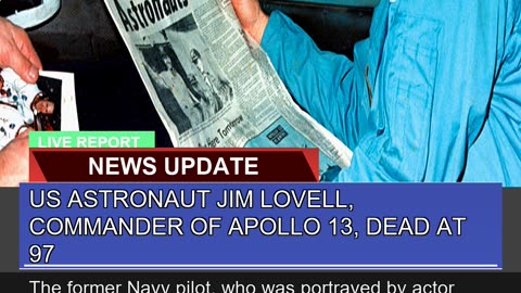 US Astronaut Jim Lovell Commander of Apollo D