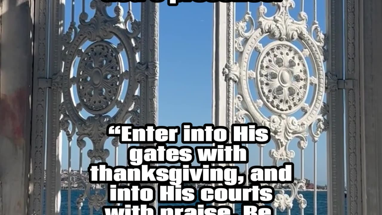 Entering With Praise