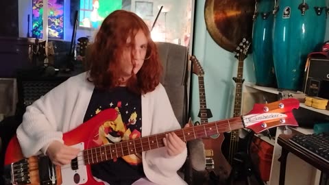 Queen Night at the Opera bass covers: #6 Sweet Lady/Queen from Night at the Opera bass by Cara