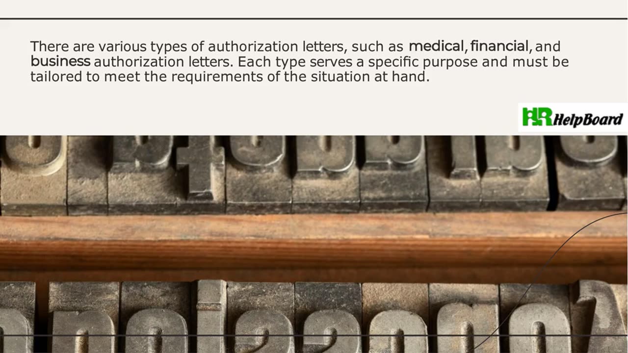 Authorization Letter