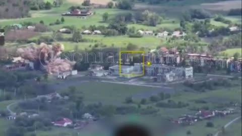 🇺🇦✈️💣 MiG-29 crew using AASM-250 HAMMER destroys a concentration of the Russians