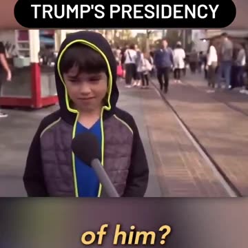 “MAGA 特別版2”街頭採訪小朋友對川普總統的看法，哈哈哈～