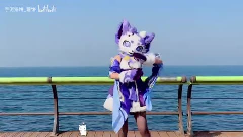 【Fursuit Dance】Yunimaobing (芋泥猫饼_薯饼) - ハコニワリリィ '夏、透明な青に惹かれて