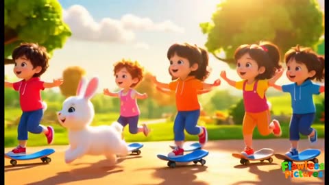 Funny Kids - Cute Mini Animals Playing in 3D Cartoon