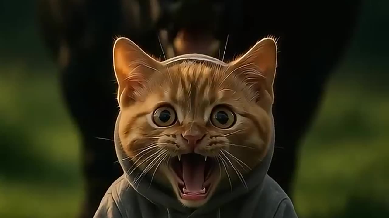 Cat Tries Milking a Cow and THIS Happens!