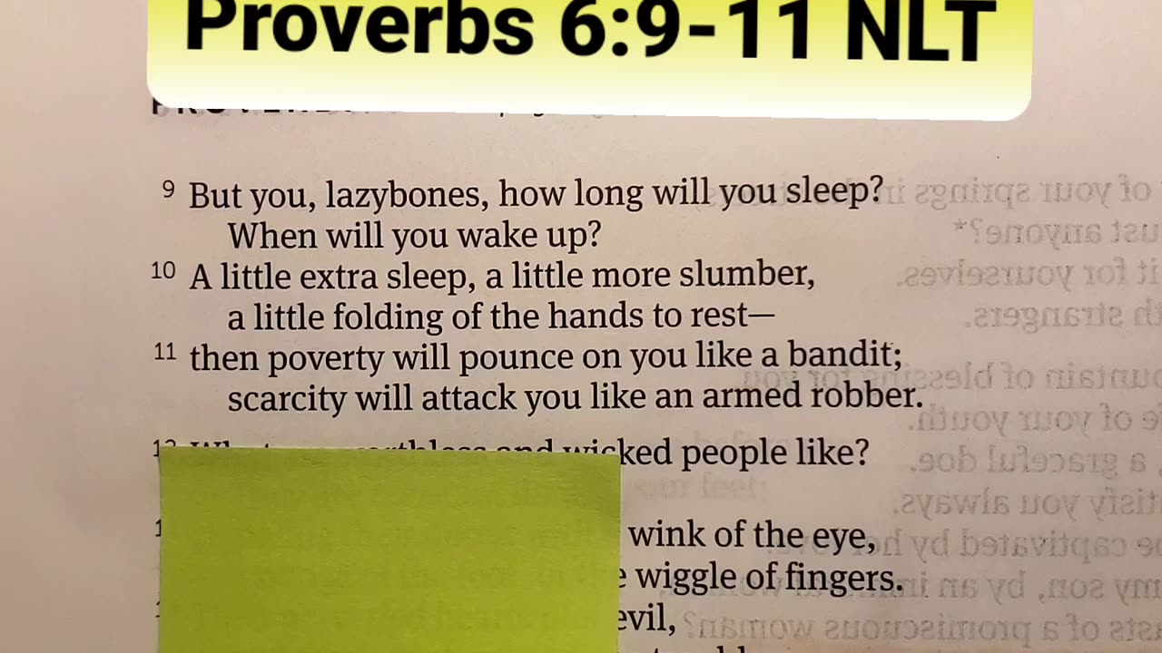 A little extra sleep, a little more slumber, a little folding of the hands to rest—