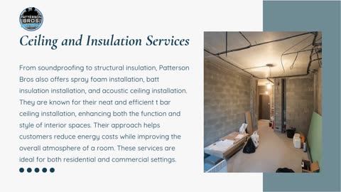 Patterson Bros Complete Interior Services for Every Project