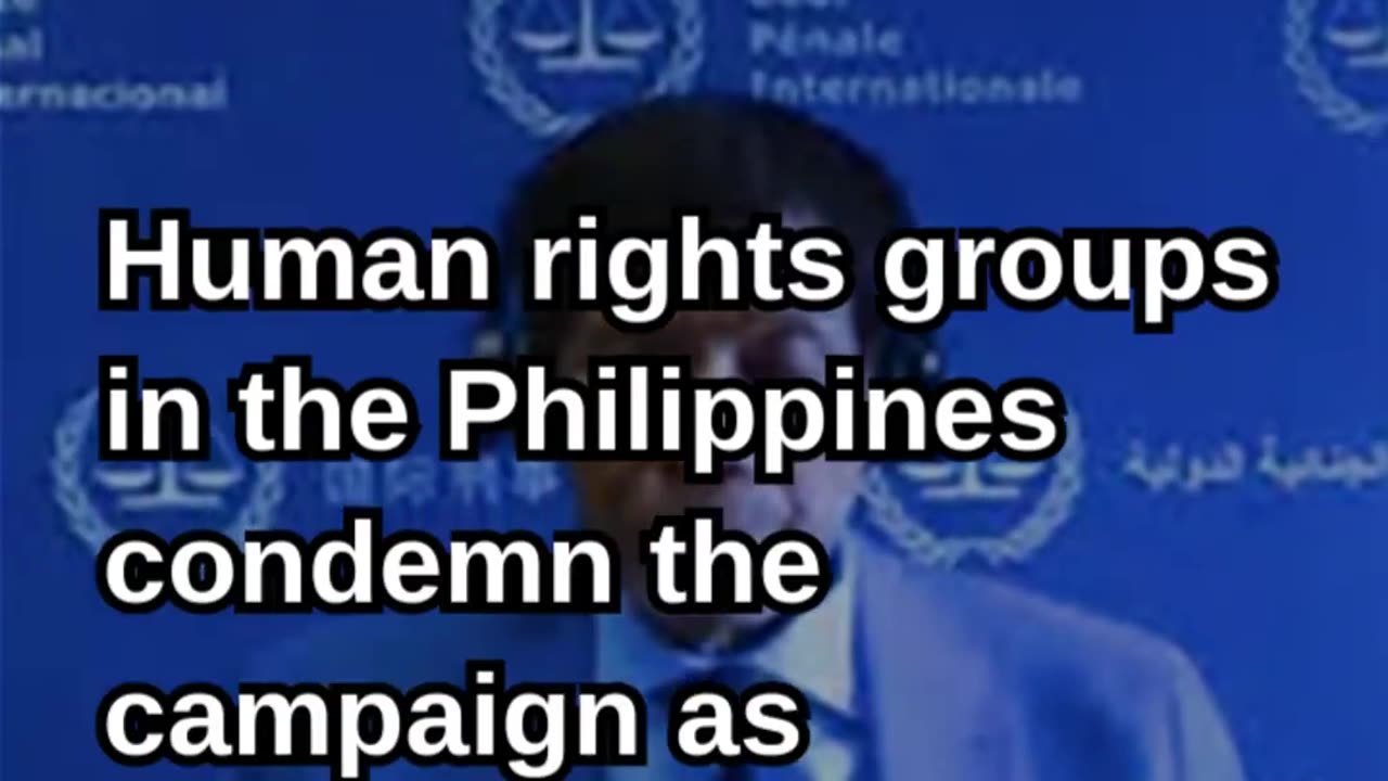 Former Philippines President Rodrigo Duterte Makes