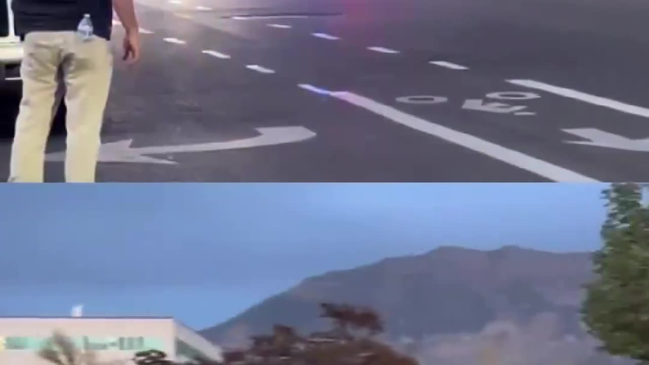 Charlie Kirk leaving Timpagno Regional Hospital in Orem, Utah for his journey home.