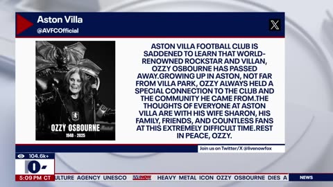Ozzy Osbourne: Life, legacy, death