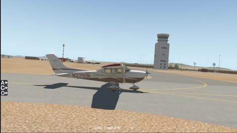 Carenado Cessna 182 - CT182T ILS on KRYN - under Ubuntu on Xplane 11.55 in 2025